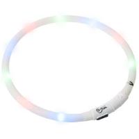 Reflex-Halsketten-LED vit