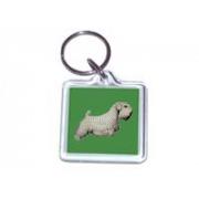 Sealyham Terrier standning 095nl keyrings classic